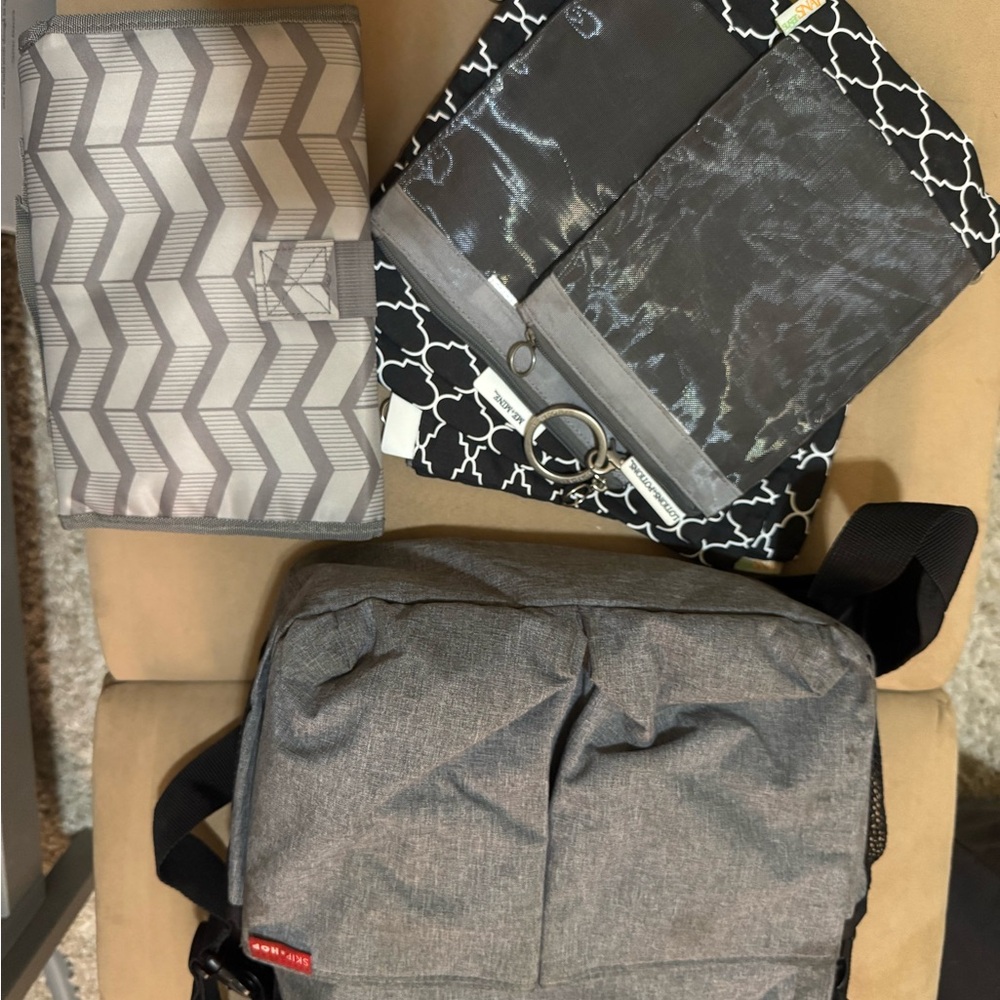 Skip Hop diaper bag bundle
